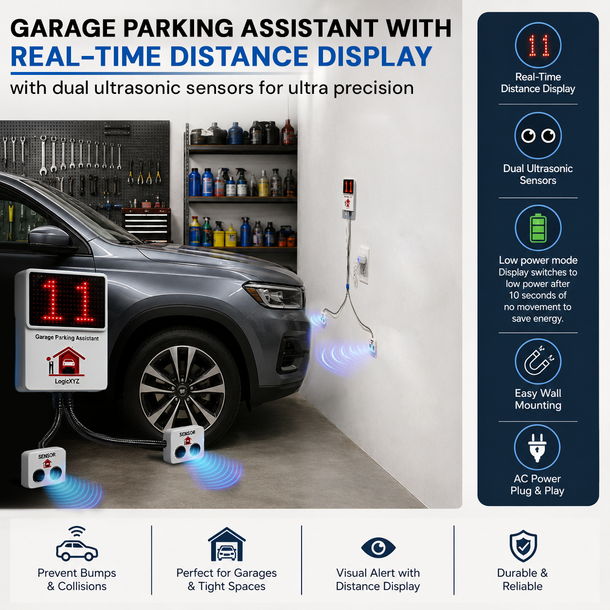 LogicXYZ Garage Parking Assistant